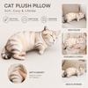 PP Cotton Filled Animal Body Pillow Plush Material Cat Keychain Animal Cushion Doll Toys  For Kids