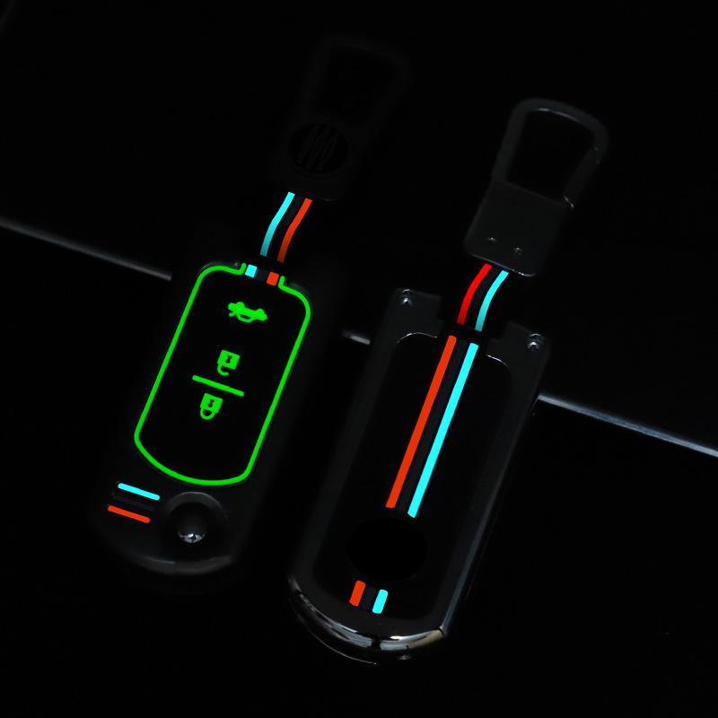 Interior Mouldings Car Flip Key Case Cover Shell For Mazda 3 5 6 Series M6 RX8 MX5 2 3 Buttons Smart Keyless Key Protector Fob B
