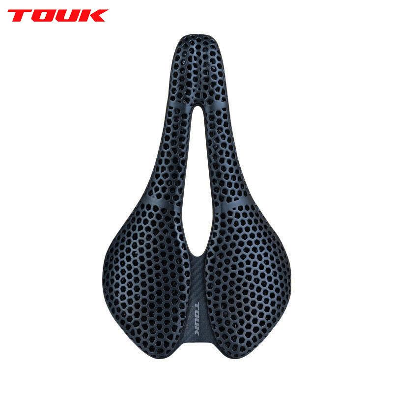 TOUK road car seat cushion 3D printing seat cushion comfortable shock absorption mountain bike folding car saddle riding equipment