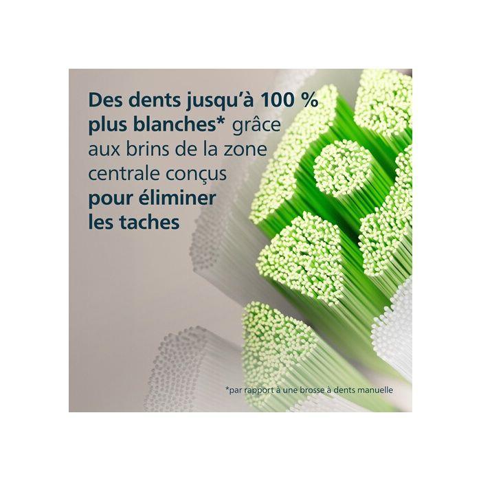 Brossette Dentaire Philips Sonicare HX6066/87 Optimal White Lot De 6 Têtes De Brosse À Dents