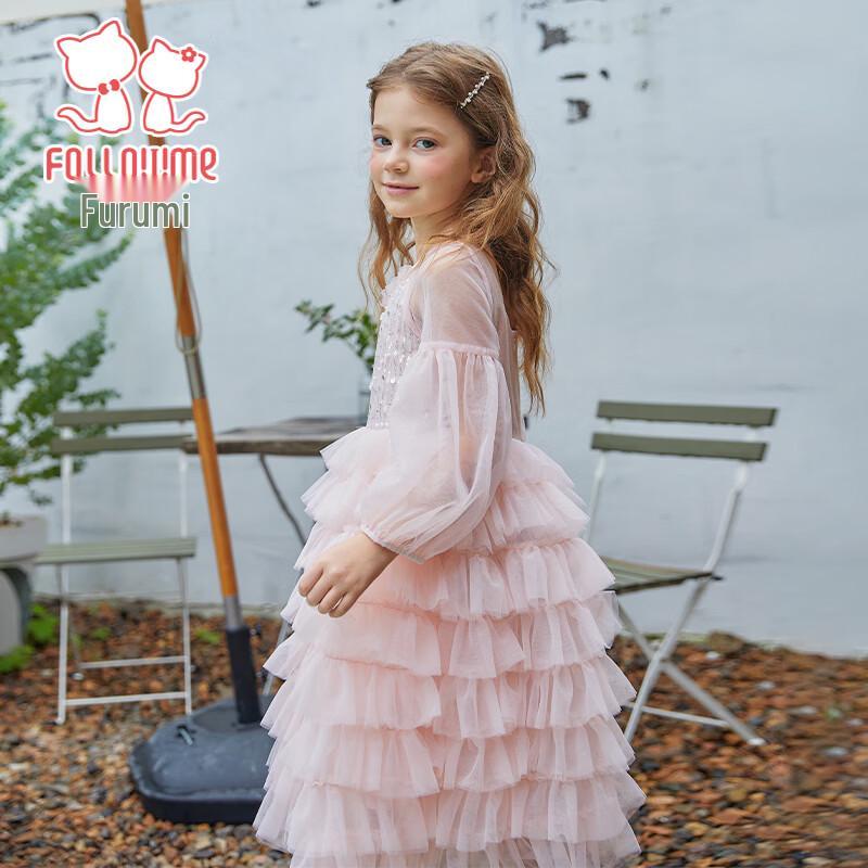 Flo Romy Mädchen Sweet Mesh Cake Prinzessinnenkleid