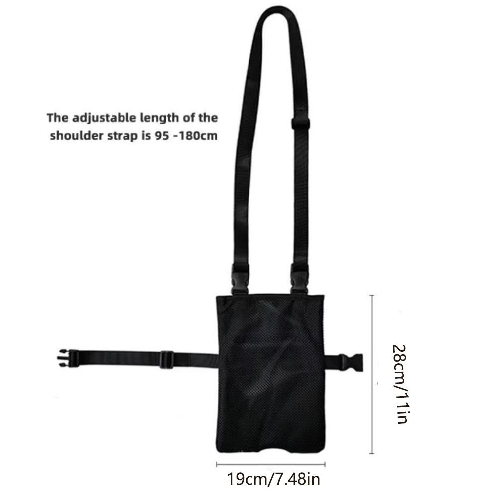 Large Capacity Urine Bag Adjustable Strap Drainage Bag Holder Urine Collection Bag Home Healthcare