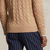 Polo Ralph Lauren Solid Color V-Neck Casual Long Sleeve Knit Sweater Men sweater Camel MNPOSWE16821786-200