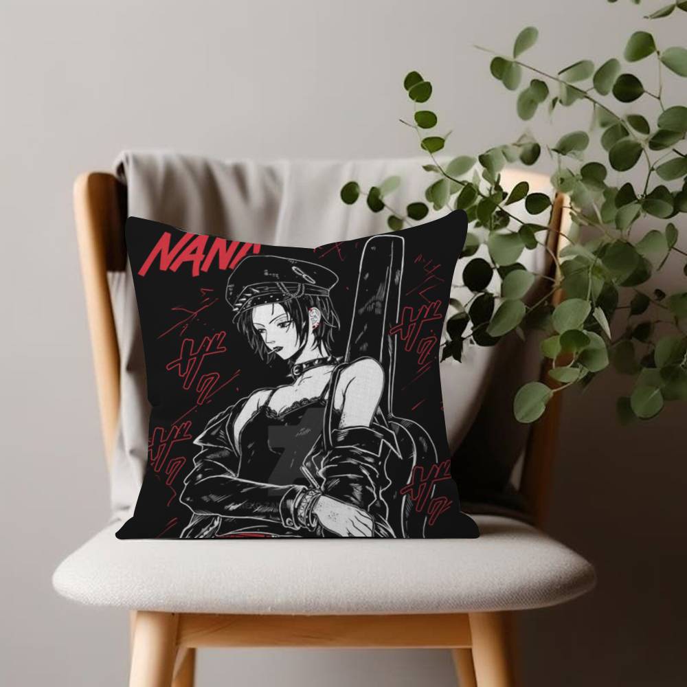 Nana Anime  Pillow Anime Pillow Sofa Bed Head Pillow Cover Cushion Cover Fashion