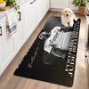 Flannel Kitchen Mat Jude Bellingham Soft Area Rug Non Slip Floor Carpet Home Decoration