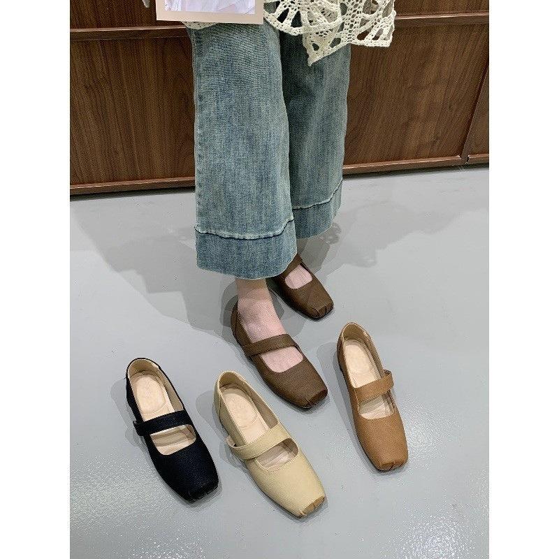 Mori heightening Mary Jane single shoes autumn fairy wind thick soles heightening Birken grandma shoes ladyshoes
