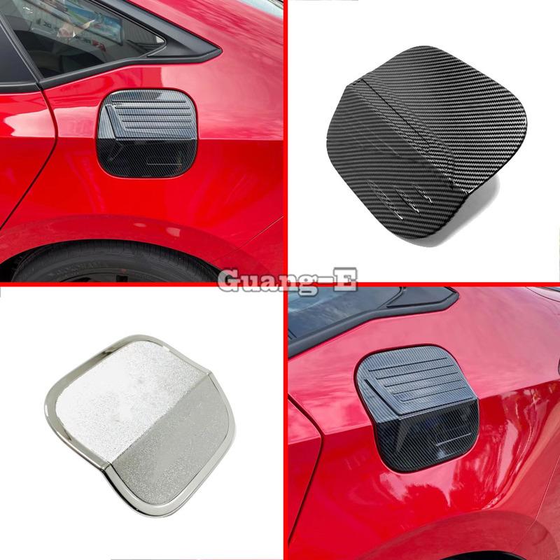 Oil Gas Fuel Tank Cap Covers Trim For Honda Civic 11th Gen   2024 Car Accessories Decoration Exterior Stickers 1Pcs
