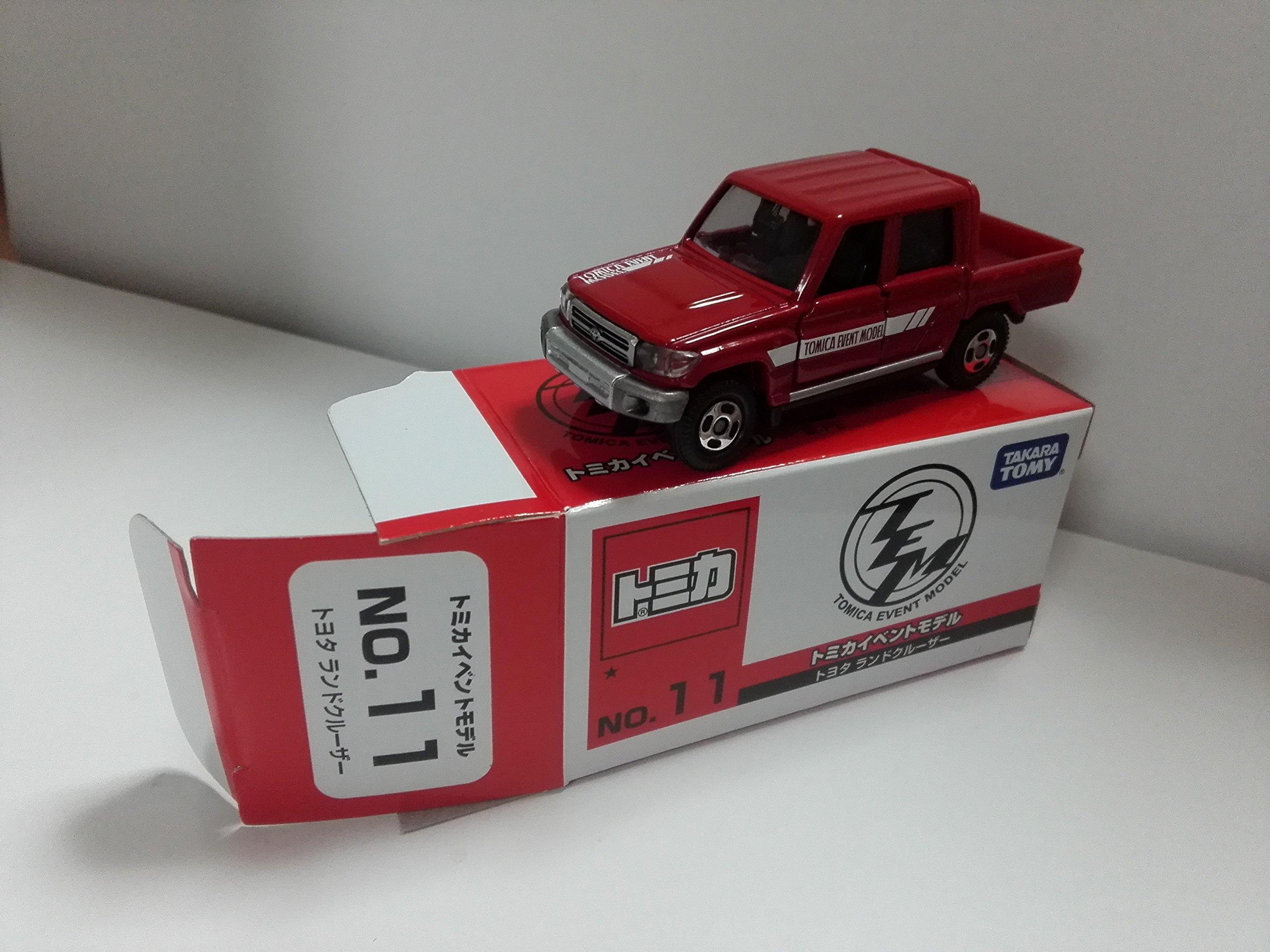 Номер модели события Tomica. 11 Toyota Land Cruiser (Неоткрытый)