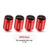 4pcs Car Logo Tire Valve Cover Alloy Wheel Tyre Stem Dust Cap For Honda Accord 9 10 9th 10th 2014 2015 2016 2017 2018 2019 cwvc57