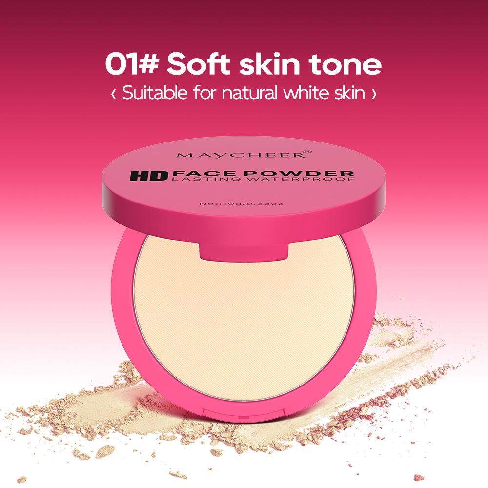 Meixi'er Matte Long-lasting Waterproof Face Powder Compact