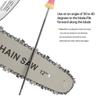 1Pcs New High Carbon Steel Chain Files Round 4.0/4.8/5.5mm Saw Sharpener Plastic Handle Sharpening Tool Hand Tools Accessories