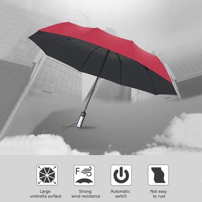 Folding Umbrella Men Automatic UV Parasol Portable Strong Wind Resistance Waterproof Bumbershoot Raining Snowing For Xiaomi