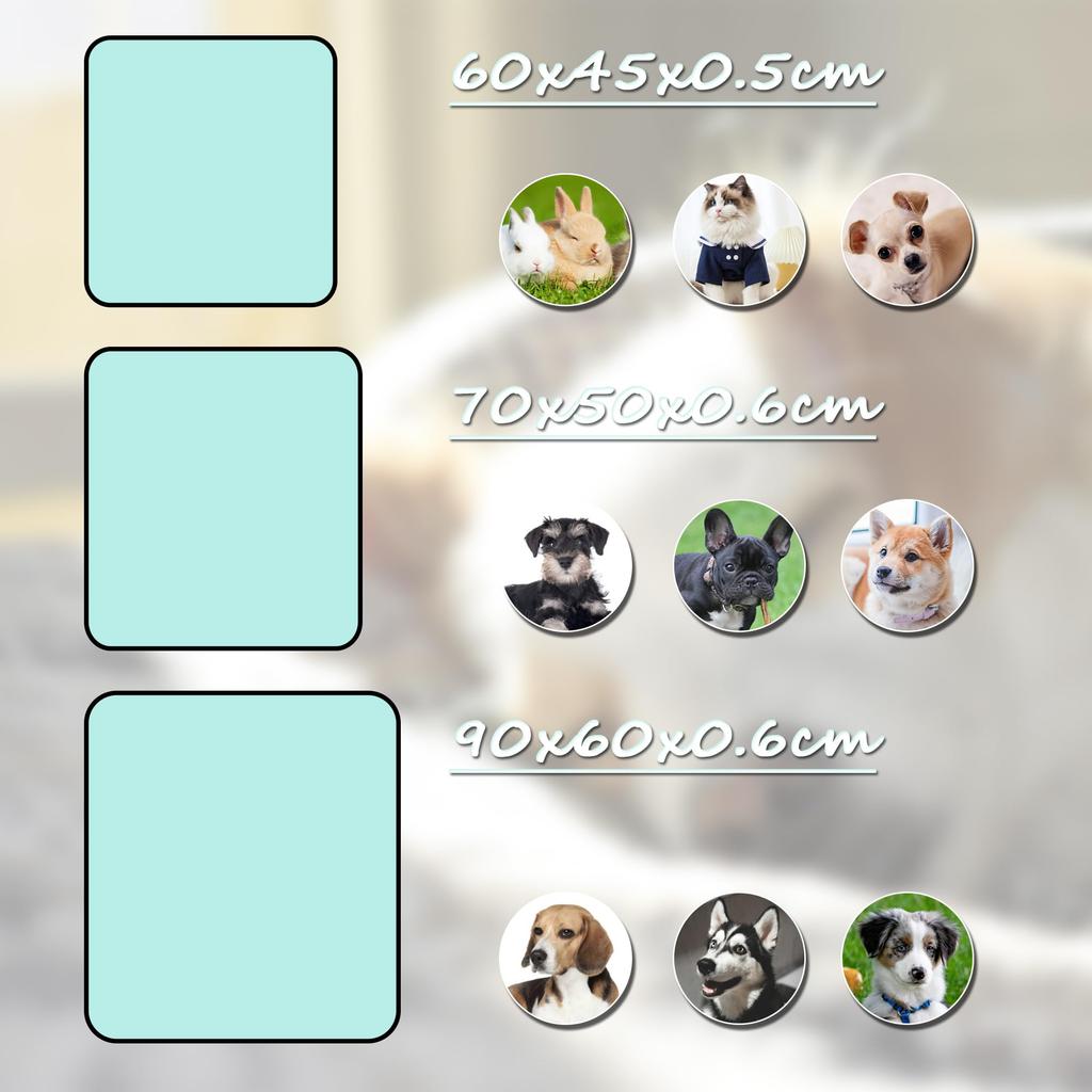 Sunframe Summer Dog Cooling Pet Urine Pad for Medium To Large 1 Sheet Mat, Washable, Waterproof, Cool-to-the-Touch Sheet, Breathable, Thick,