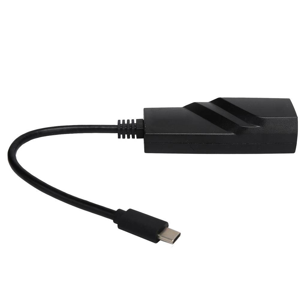 Type C To RJ45 Network Card Ethernet Adapter 1000Mbps Laptop Network Cable Converter