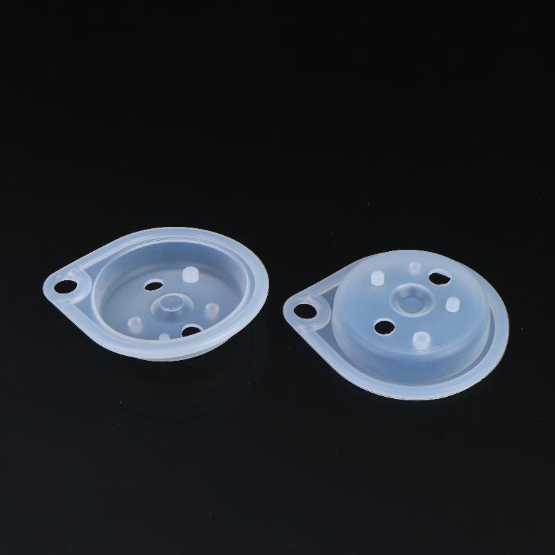 Water Heater Silicone Diaphragm 5Pcs 50mm Oval Inclined Hole Non-toxic Silica Gel for Residential Gas Water Heater Repair Parts