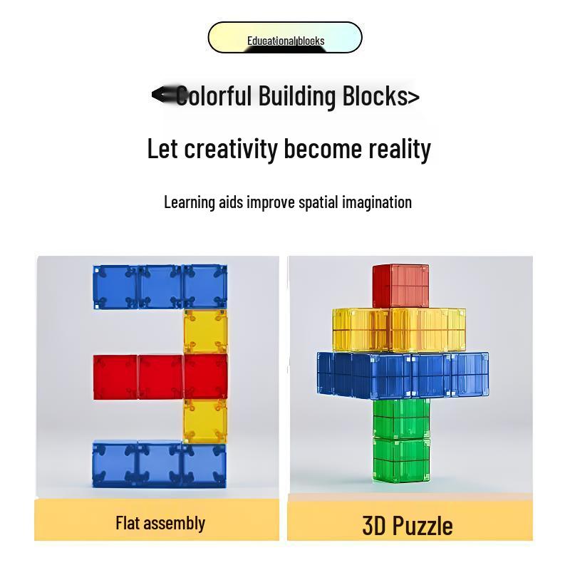 Cub magnetic de geometrie: Blocuri Educative Versatile pentru Învățarea Matematicii Timpurii la Copii