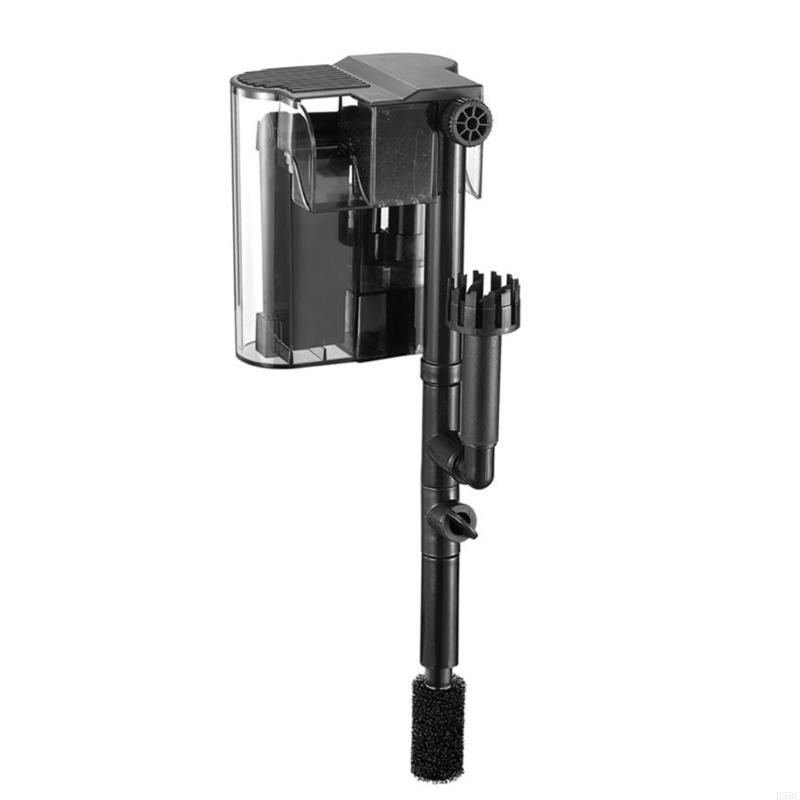 External Water Filter With 3In1 Filtration Extendable Height For Safe Fish Water Purification Fishtanks Water