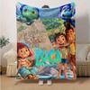 1 pezzo, Coperta Decorativa per la Casa Ispirata a Luca, Perfetta per Divano, Letto, Viaggio, Campeggio, Auto, Spiaggia, Riposo in Ufficio, Morbido Copriletto Idea RegaloC116