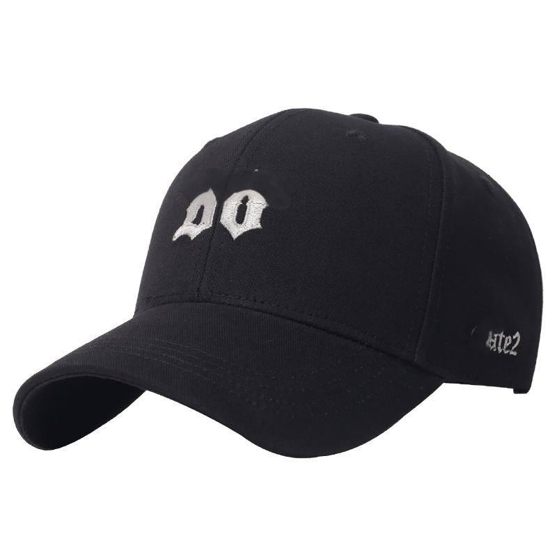 Manufacturer s Custom Street Style 5-Panel Baseball Cap  Embroidery Puff Printing 100% Common 58cm чёрный