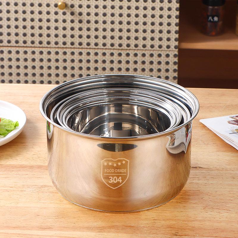 304 Stainless Steel Non-Stick Pressure Rice Cooker with Double-Bottom Inner Pot