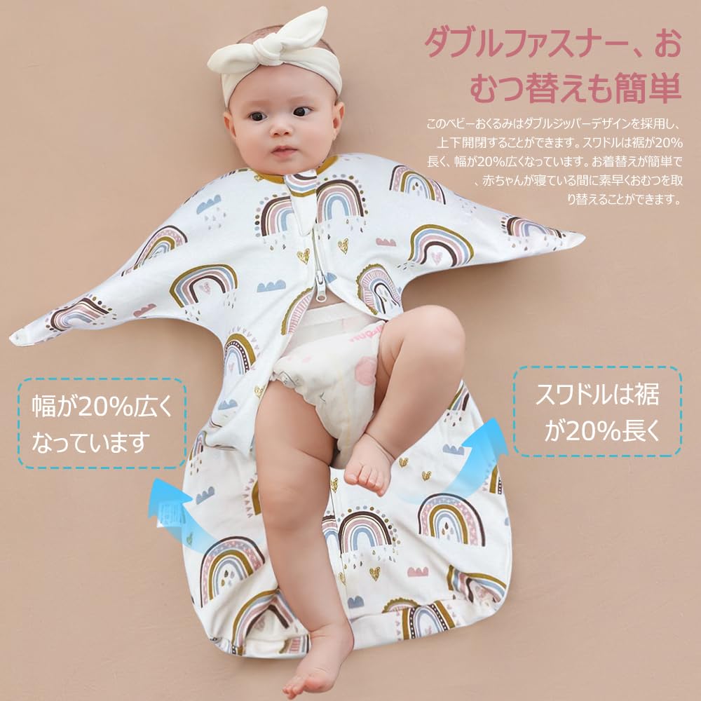 HEARTST Baby Miracle Swaddle for Nighttime Prevents Moro Newborn Baby Baby Baby Sleeping Baby Baby Soft to the Stable Baby Sleep Swaddle, 100% Cotton,