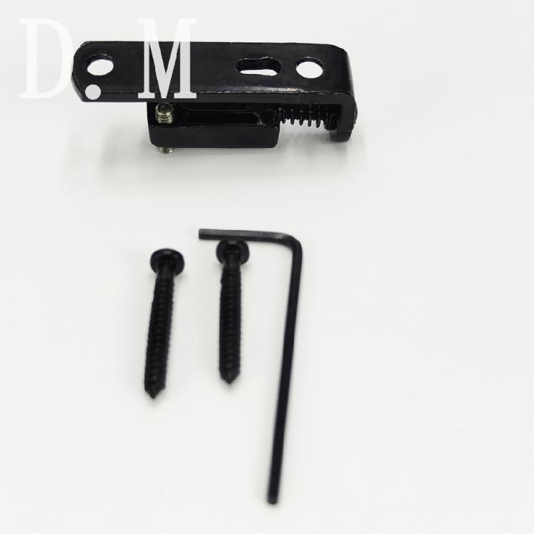 Verstellbare geteilte Gitarrenbrücke für individuelle Saitenhöhenkontrolle und überlegenen musikalischen Ausdruck Metalltextur