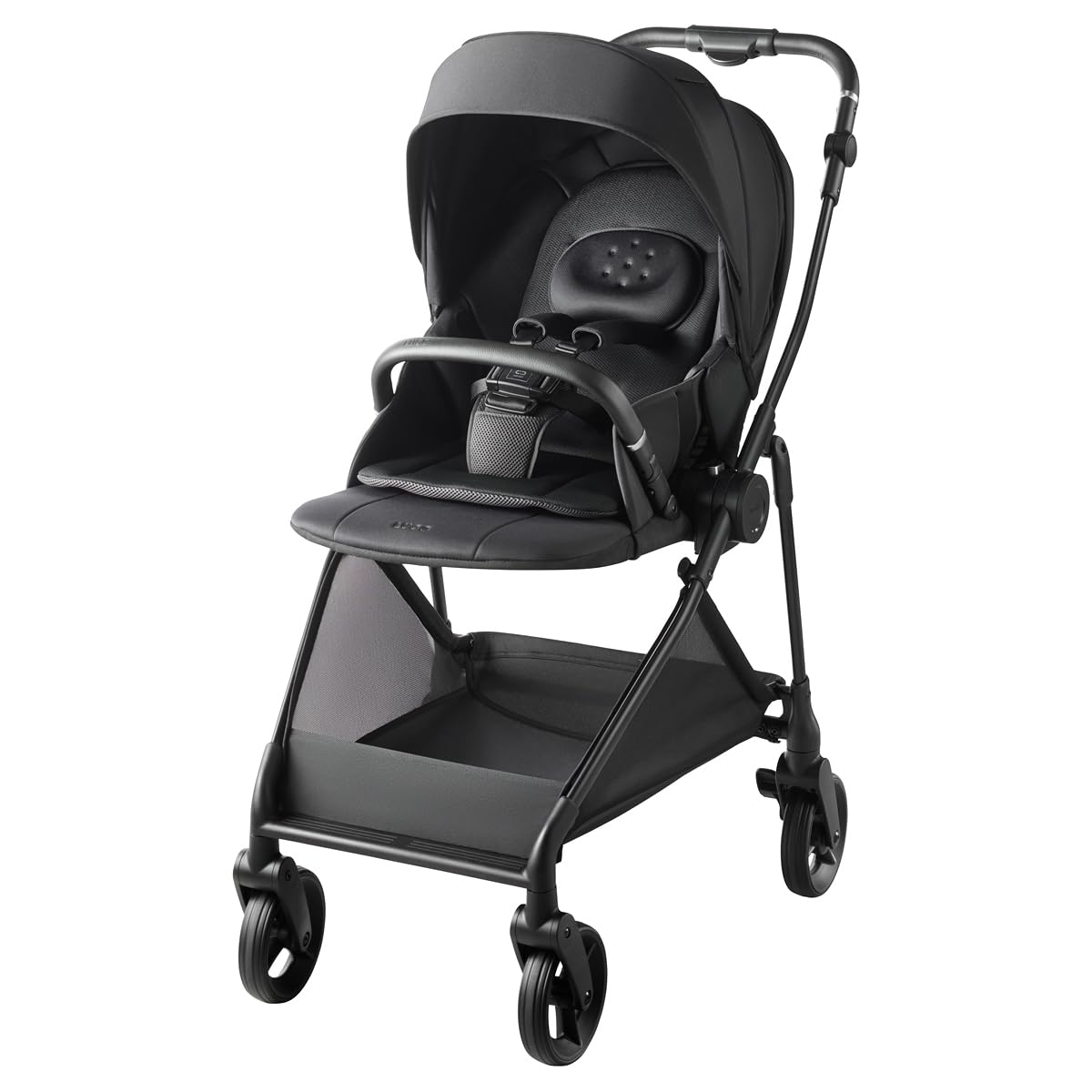 Aprica de la 1 lună la 36 gratuit cărucior de tip A, fără Luce, luni, ușor, față-verso, 4 roți (negru) [model 2023] negru