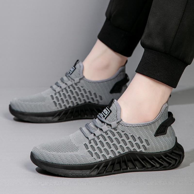 Herren Freizeit-Sportschuhe, Weiche Sohle, Leicht, Laufschuhe, Atmungsaktive Schuhe