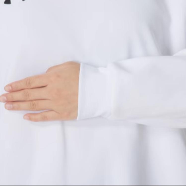 Under Armour Logo Pattern Round Neck Pullover Sports Long Sleeve Sweatshirt Unisex Sweatshirt White 24600305-100