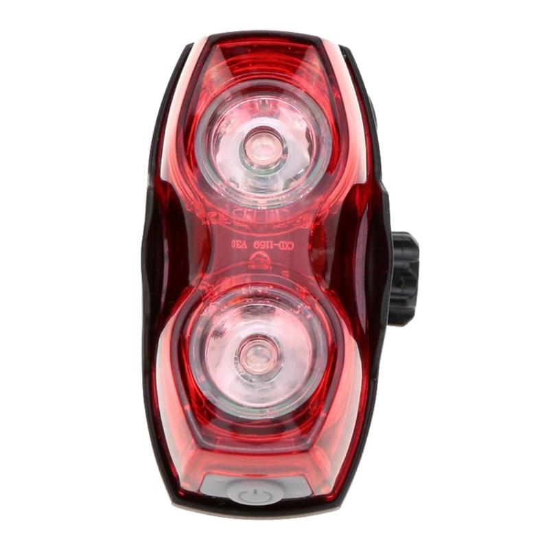 2 LED Bicycles Light 3 Modes Bike Tail Light Flashlight Waterproof Cycling Safety Warning Flashing Light for Cycling