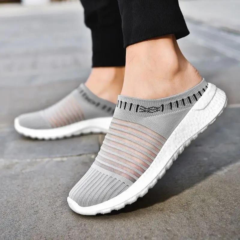 Fashion Male Slipper Mules Sabot Soft Half Eva Elegant Mascullino Original Men's Shoe 2025 Fashion Low Price Trend Comfortable Slides