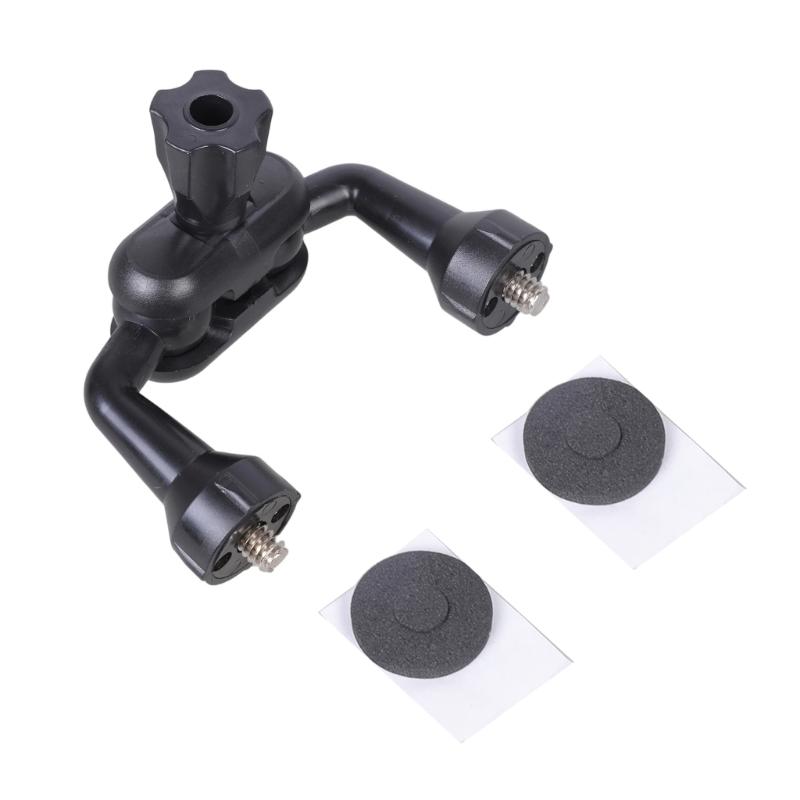 

1/4 20 Threaded Camera Bracket Adapter 12cm Metal Plastic Hybrided Connector For Action Cameras Smartphone Clamps 1