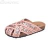 Fashion Bling Weave Mules Shoes Woman Casual Platform Slippers Women Flat Sandals Summer 2025 Trend Shallow Dress Comfort Slides Mujer