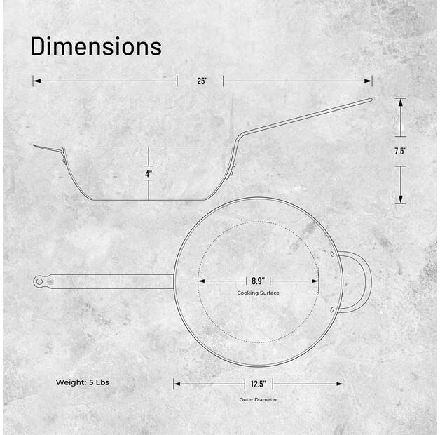 De Buyer Mineral B Element 32cm Bratpfanne (5614,32)