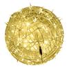 Solar-Powered Waterproof LED Rattan Ball String Lights for Outdoor Landscape and Tree Hanging