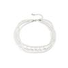 Vintage White Imitation Pearl Chokers Necklace for Woman Elegant Multilayer Bead Neck Chain Necklace Wedding Jewelry Party Gift