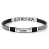 Nomination Bracelet Sealover Satin Finish Cubic (Black Cz) 135008/007