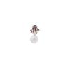 Bien Vetu 12Mm Carved White Quartz Drop Earrings