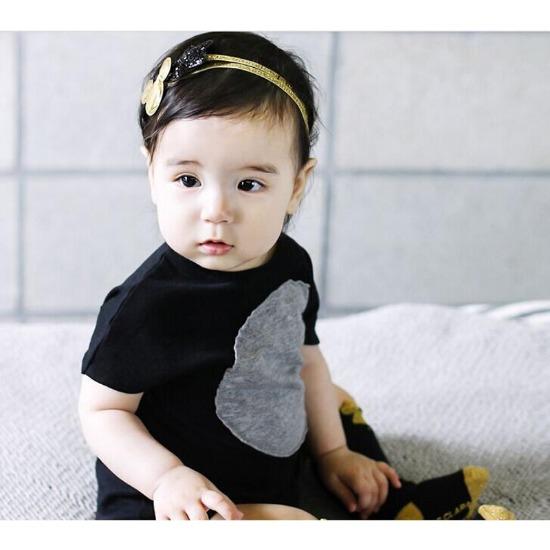 Kawaii Flower Headband Rabbit Ears Turban Headband Baby Girls Kids Hair Bows Head Bands Accessories for Children Headdress