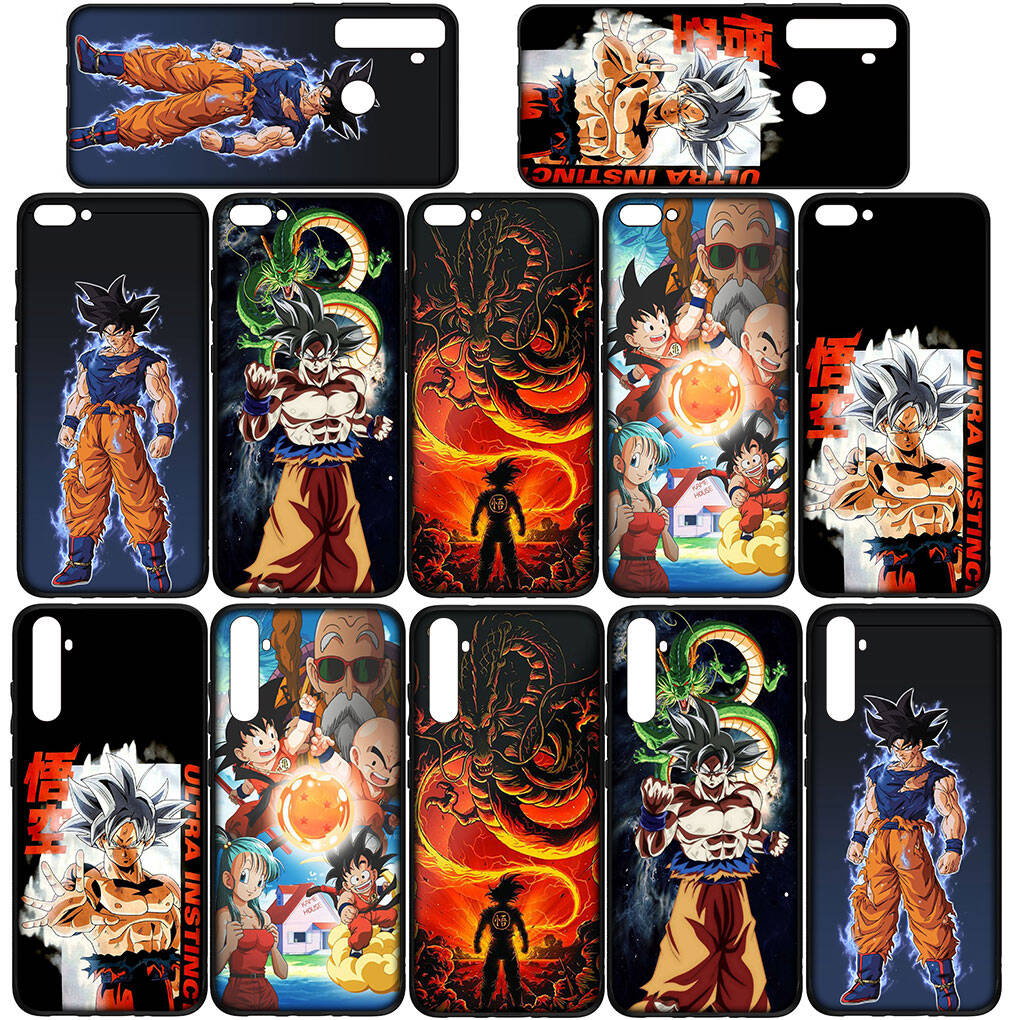 Telefoonhoesje voor Samsung Galaxy S25 S23 S24 Ultra FE Plus A05 A06 A15 A16 A36 A37 A35 A34 A54 A52 A55 A56 A57 A25 A26 A53 A17 Dragon Ball Z Goku Cover