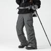 Mens Winter Ski Down Pants Outdoor Casual Windproof Cargo Trousers