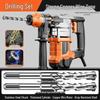 Industrial Grade Multi-Functional Heavy Duty Electric Hammer with Three-in-One Impact for Professional Engineering and Chiseling
