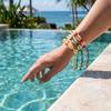 Natural Shell Jewelry for Vacation Handmade Seashell Bracelet, Boho Beaded Adjustable Flexible Rope Bracelets All Sizes Woven String Bracelet