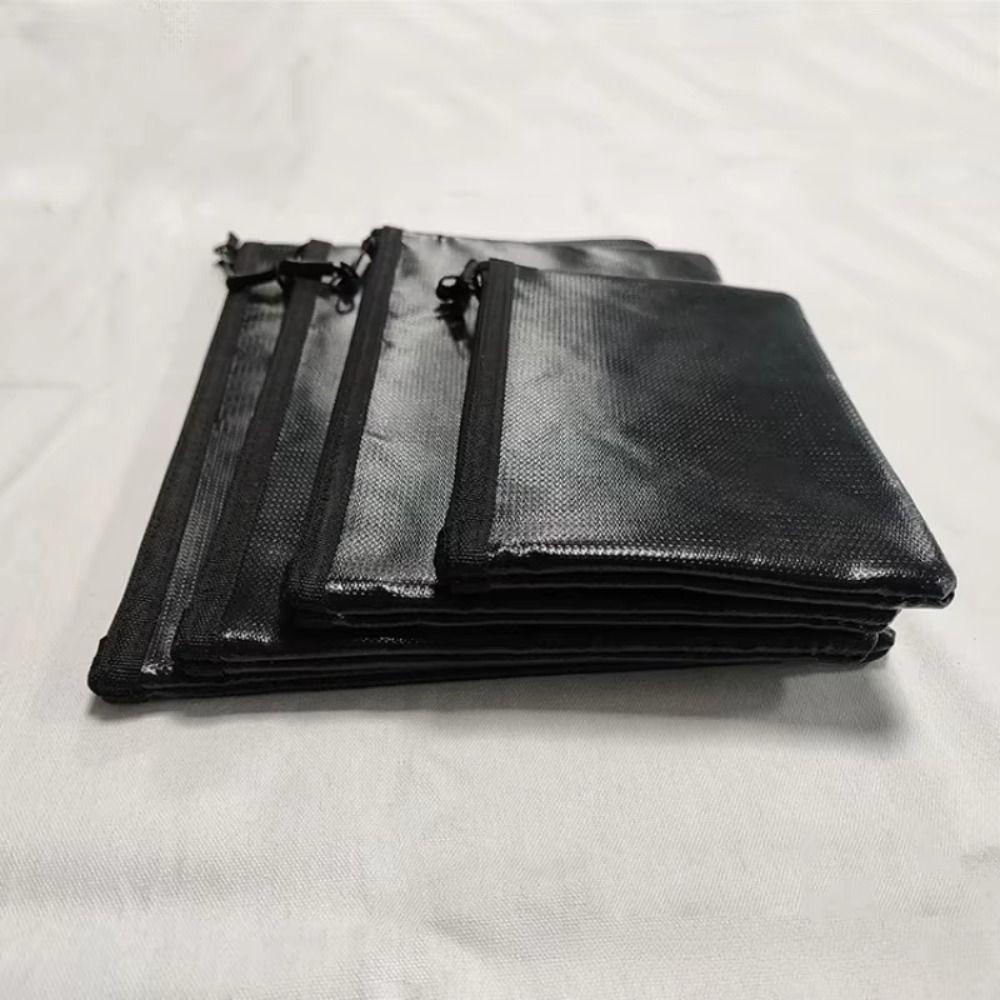 High Temperature Resistant Fire Safe Storage Pouch Square File Envelope Holder  Valuables