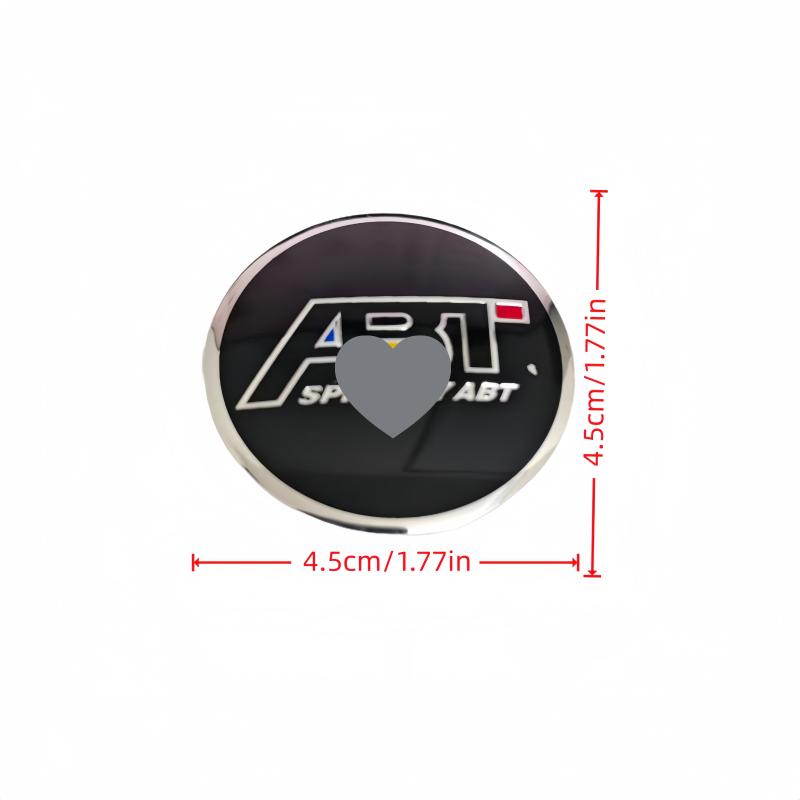 1 buc autocolant insignă volan 4,5 cm, potrivit pentru accesorii de decorare auto