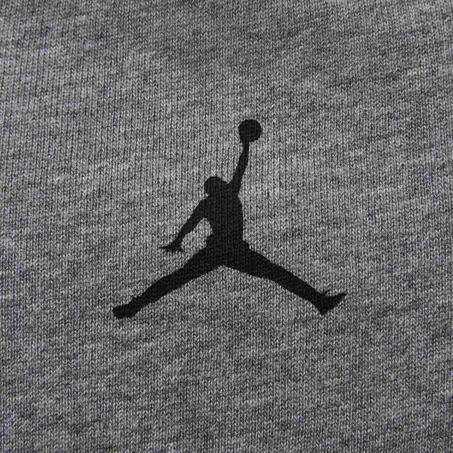 

Jordan Модная универсальная футболка с круглым вырезом и коротким рукавом, мужские топы, угольно-серый, черный, HJ2930-091 XL