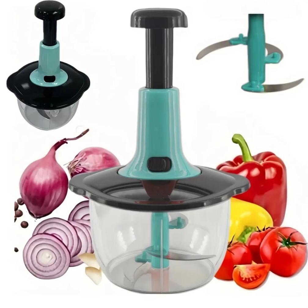 Multifunctional Food Chopper Household Quick Manual Press Chopper Vegetable Chopper Meat Grinder Kitchen Tools