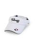 TAKEOFF Color Plain Point Visor (White)