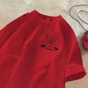 Women Fashion Summer Casual Outfit Clothing New Rabbit Printed Short Sleeved Tshirt for Womens Tshirt Clothing Street Casual