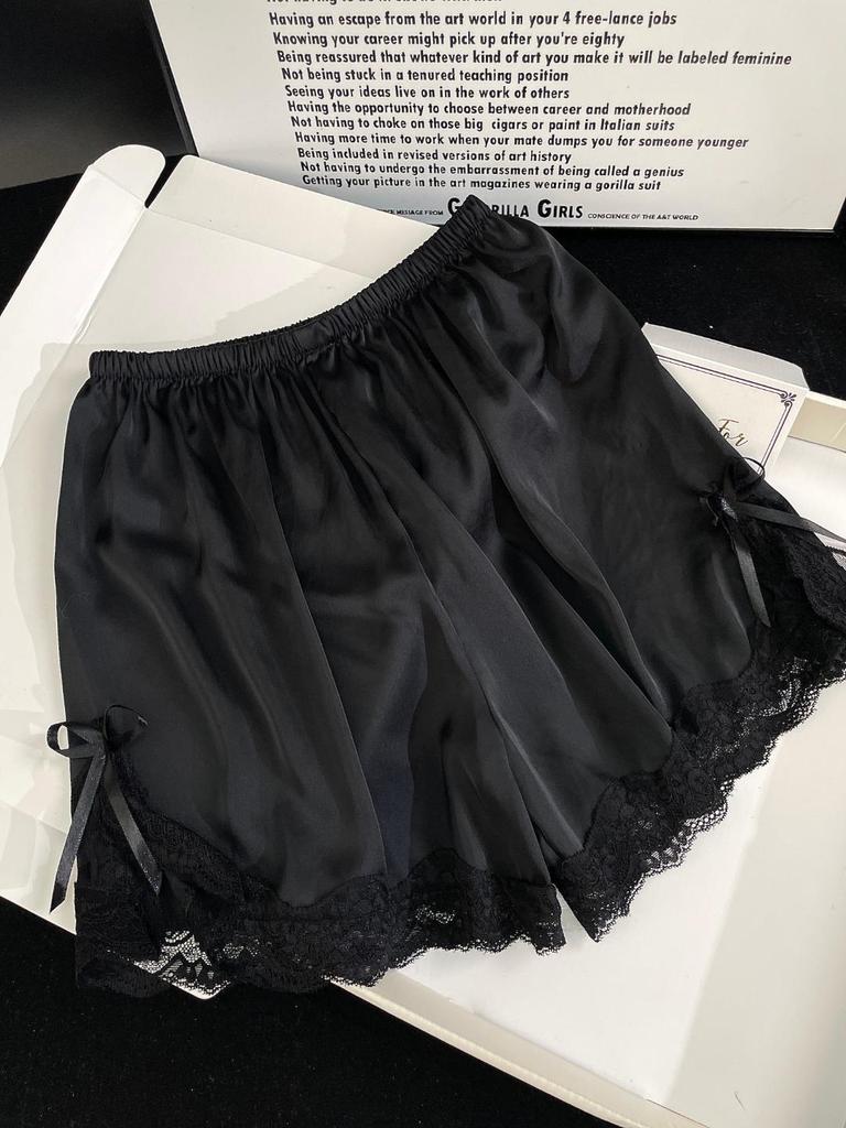 2026 Sternzeichen Neujahr Eis Seide Damen Prinzessin Pyjama Set mit Brustpolstern - Hochwertige Hauskleidung